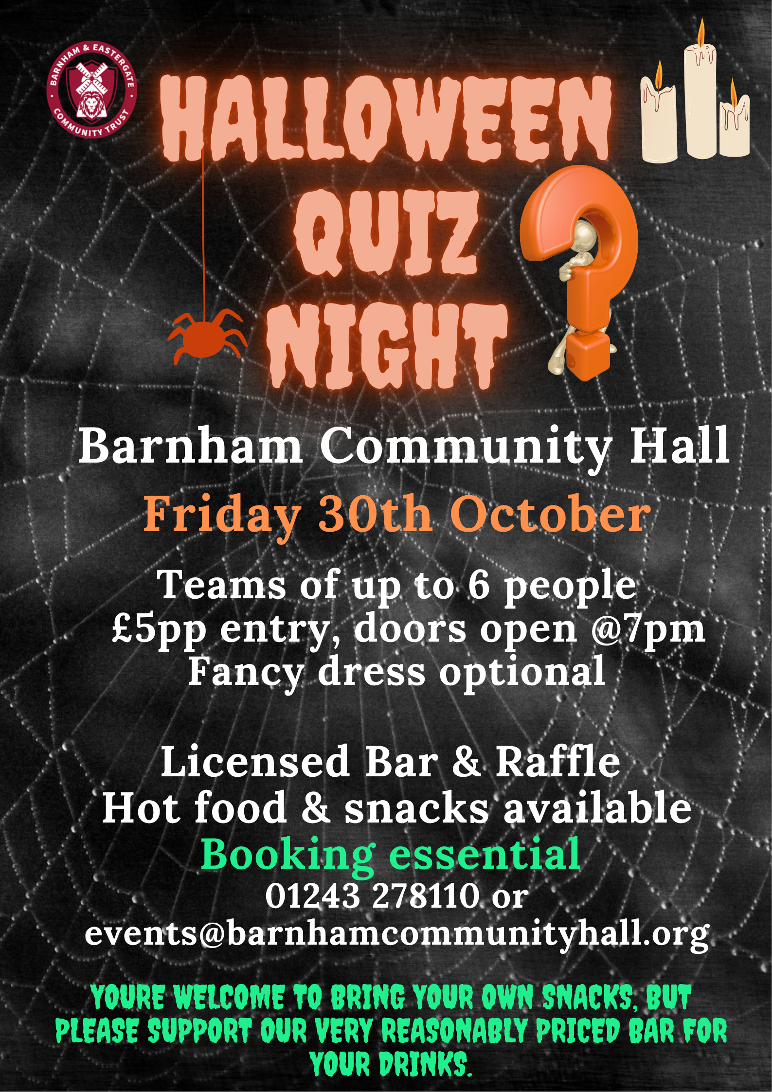 HALLOWEEN QUIZ NIGHT