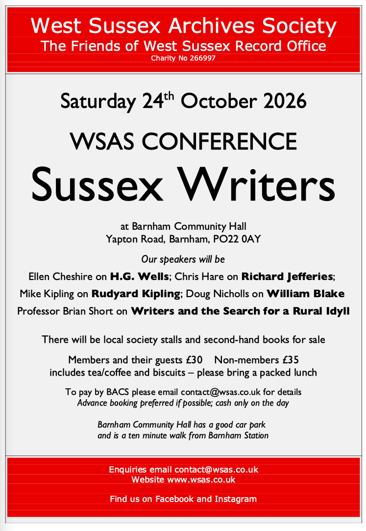 WEST SUSSEX ARCHIVES SOCIETY