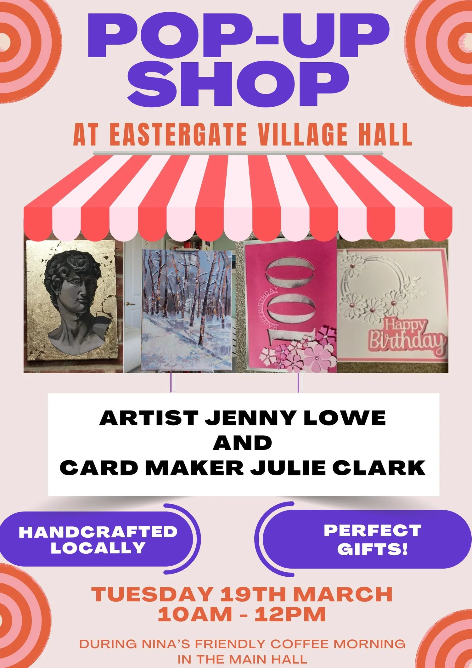 Pop Up Shop with Jenny Lowe and Julie Clarke — Barnham and Eastergate ...