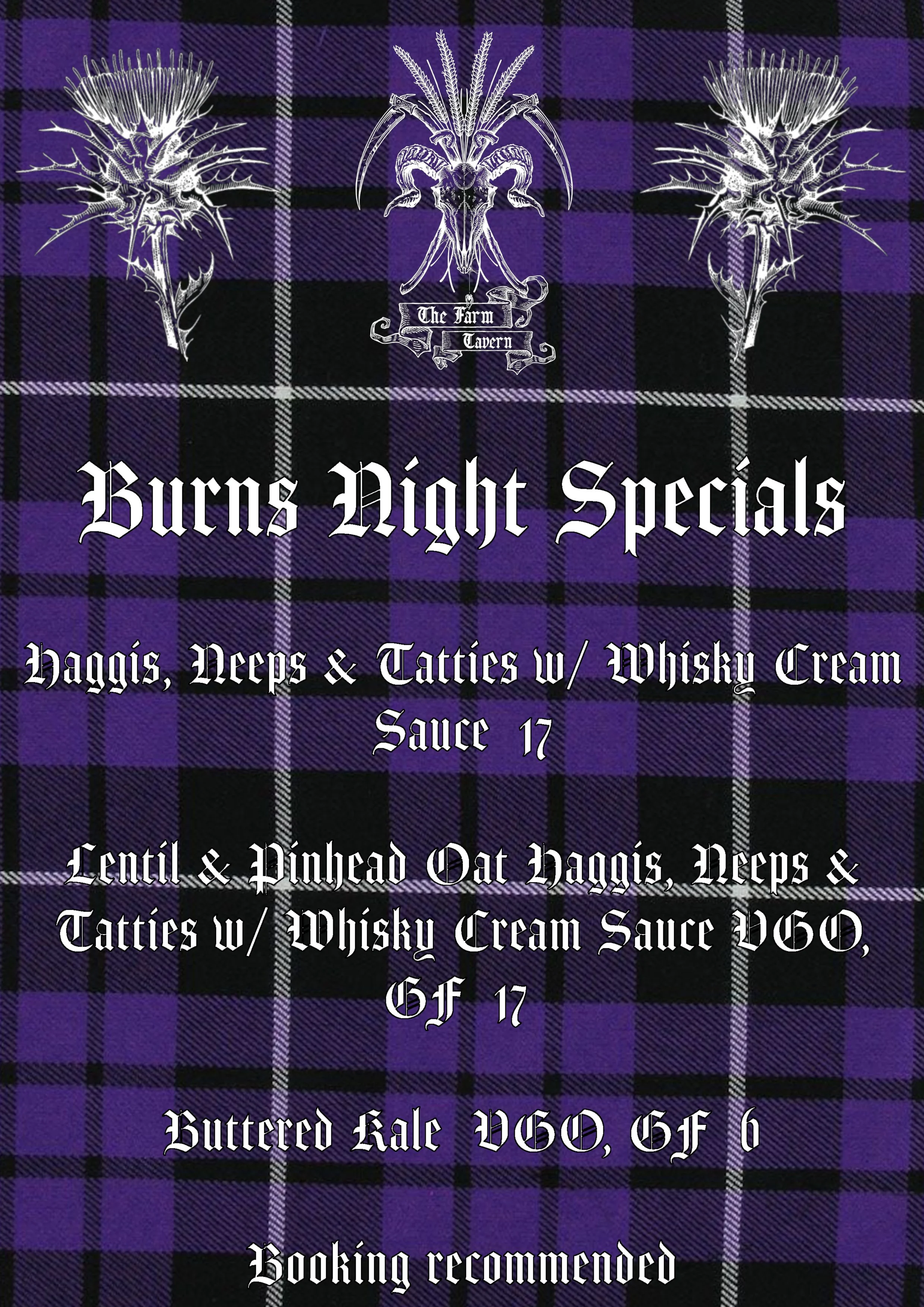 Burns Night Specials