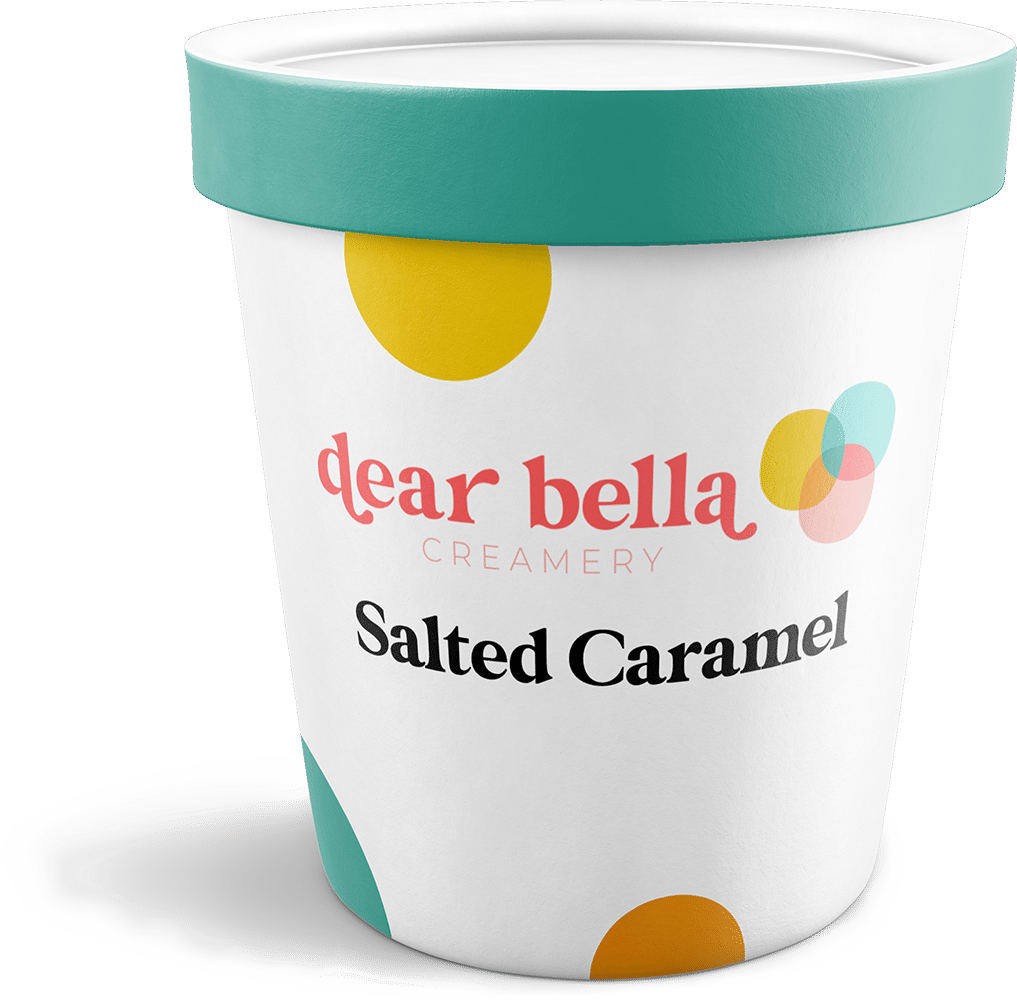 Salted Caramel Vegan Ice Cream