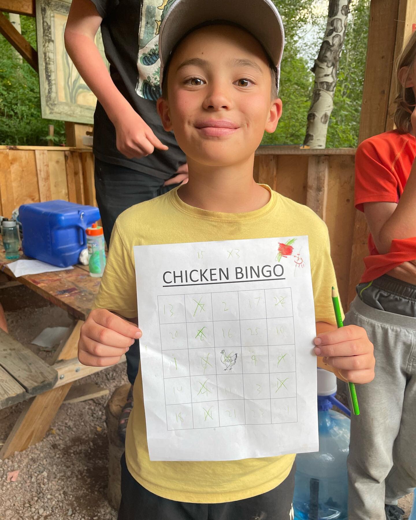 Tonight&rsquo;s Evening Activity: Chicken Poop BINGO🐥