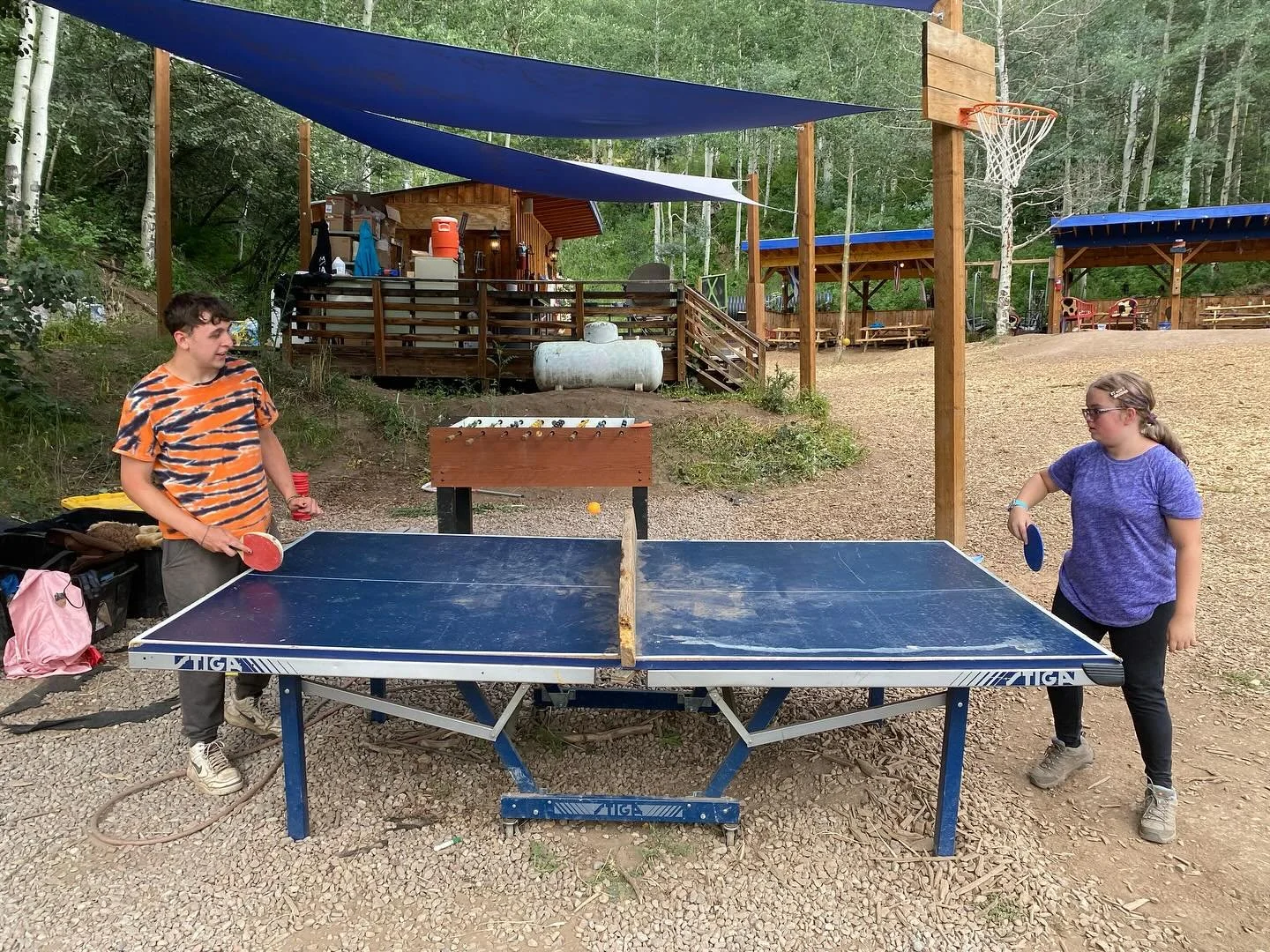 Jewelry Making, Fishing, and Ping-Pong; this afternoon is off to a great start!