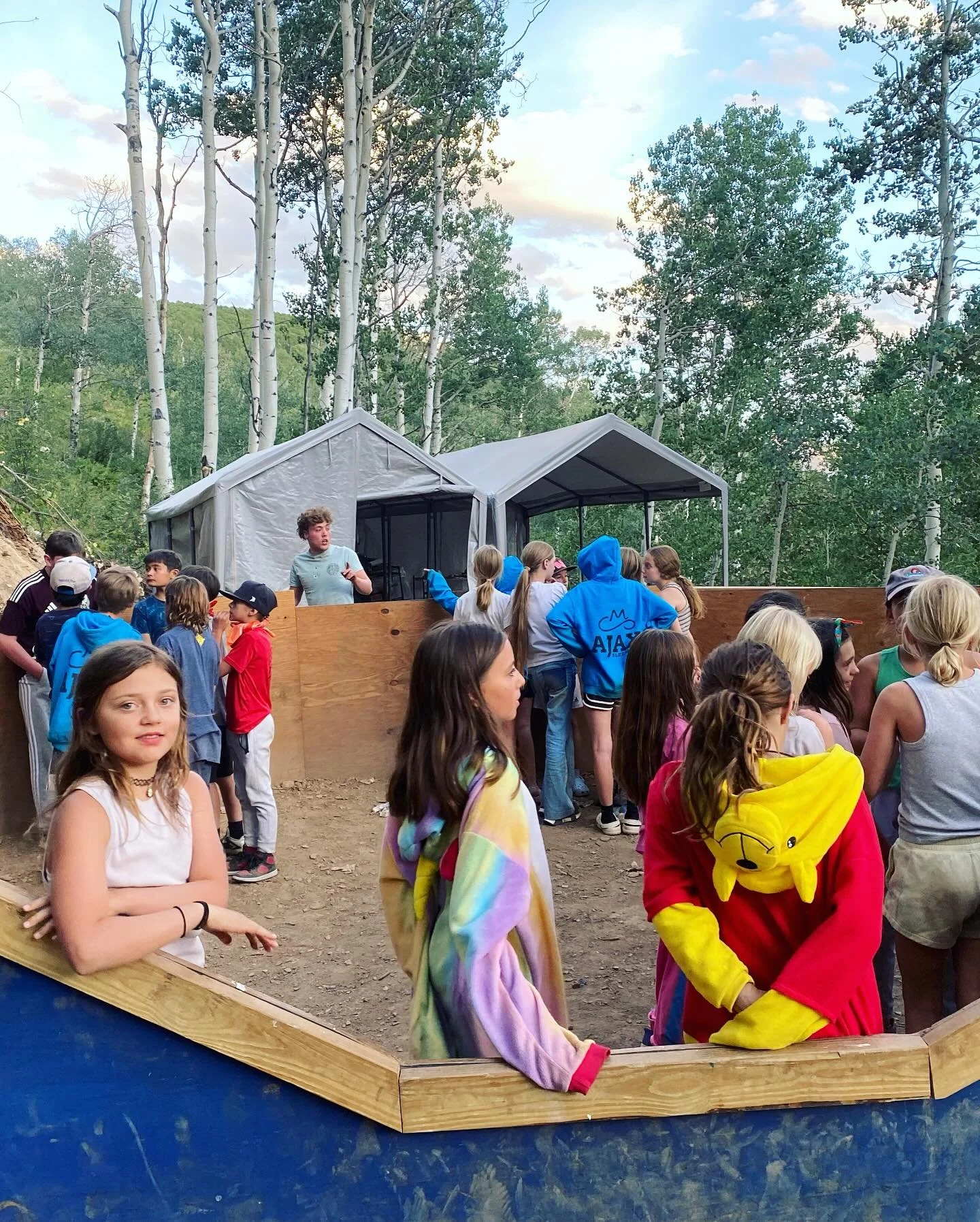 After using their sleuthing skills in a Mock Trial case, campers settled in to hear the final chapter of the pink elephant story. Make sure to ask them about the riveting tale!