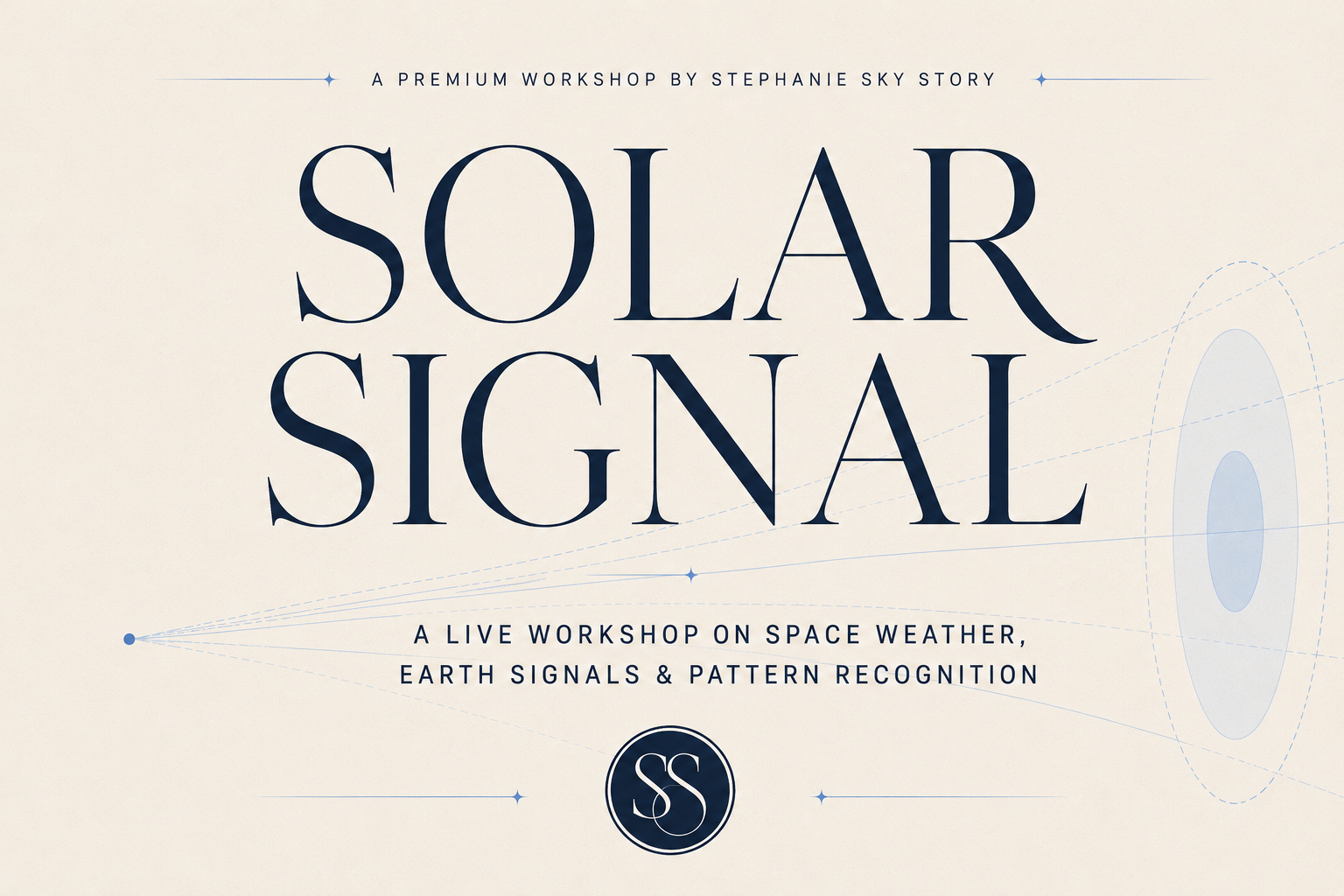 Solar Signal: 2-day LIVE workshop