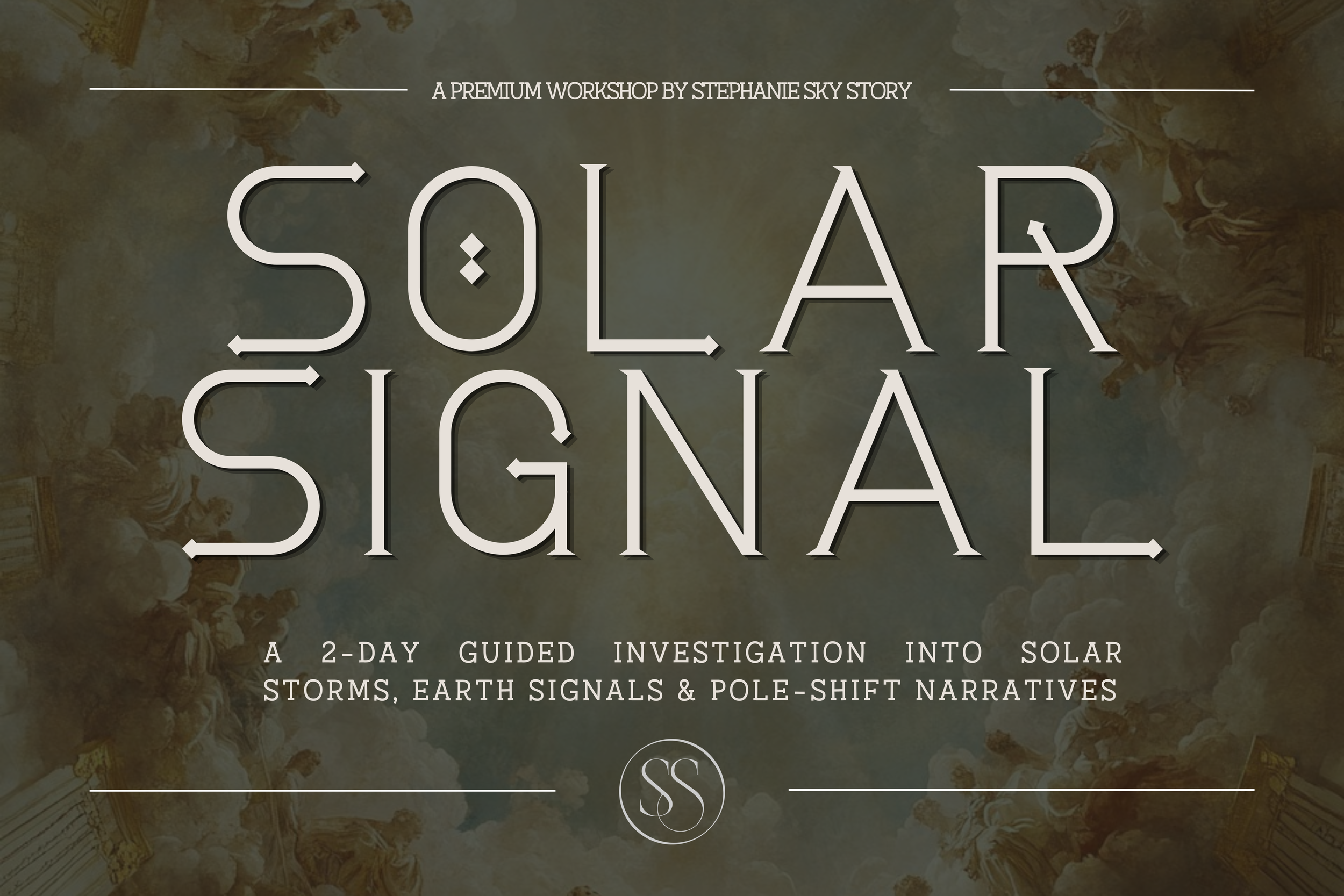 Solar Signal: 2-day LIVE workshop (July 15 & 16)