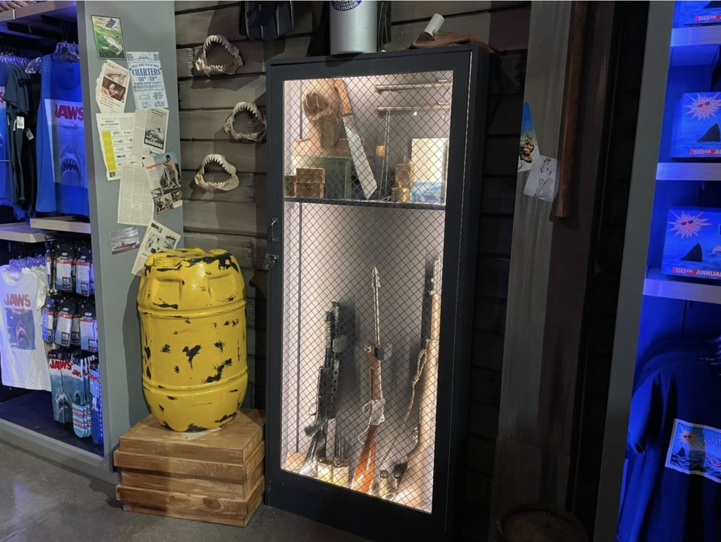 Universal Summer Tribute Store has a mouthful of Jaws items