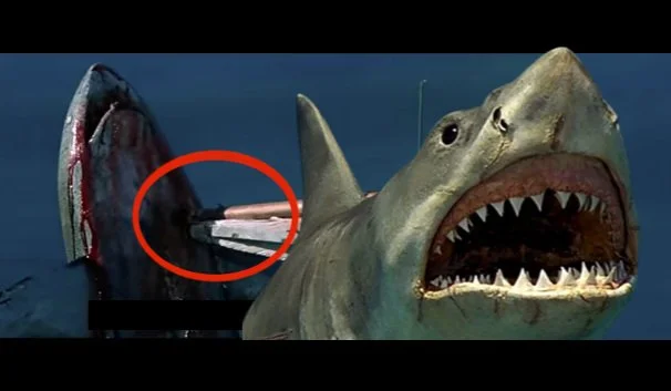 Why the shark explodes at the end of Jaws The Revenge