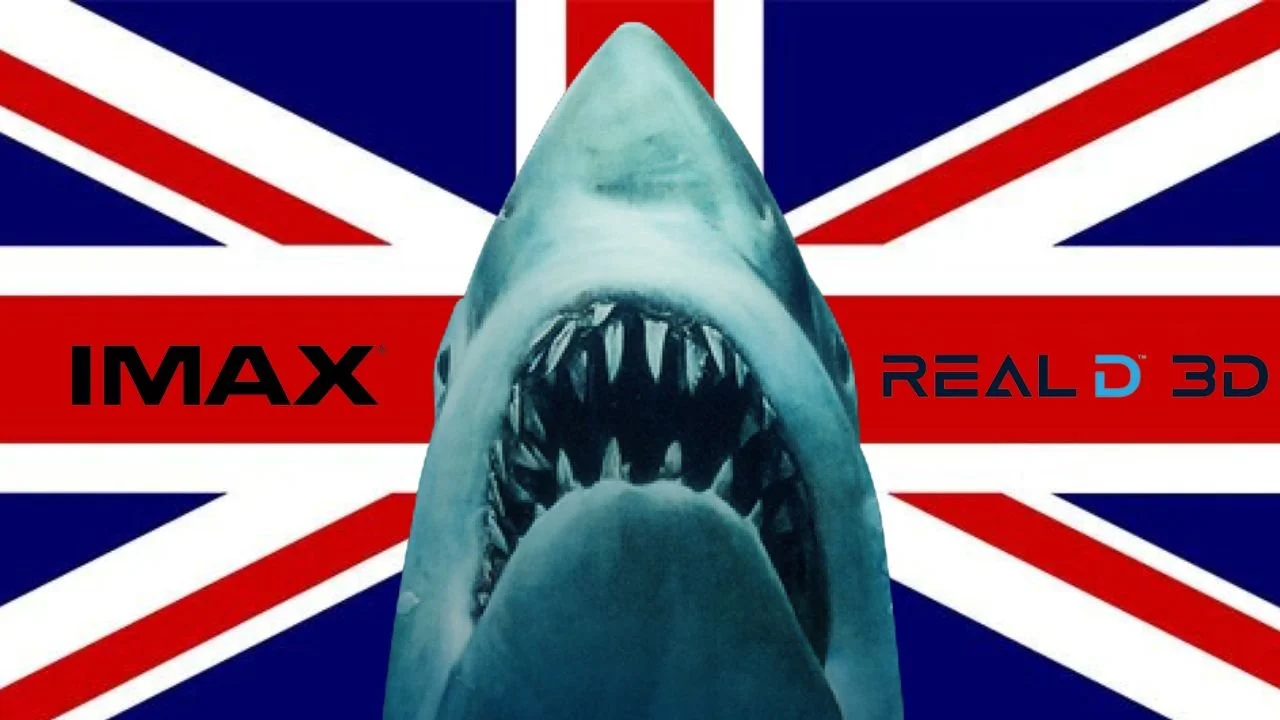 Not a bad record for this vicinity: Jaws swims into second place in UK weekend box office