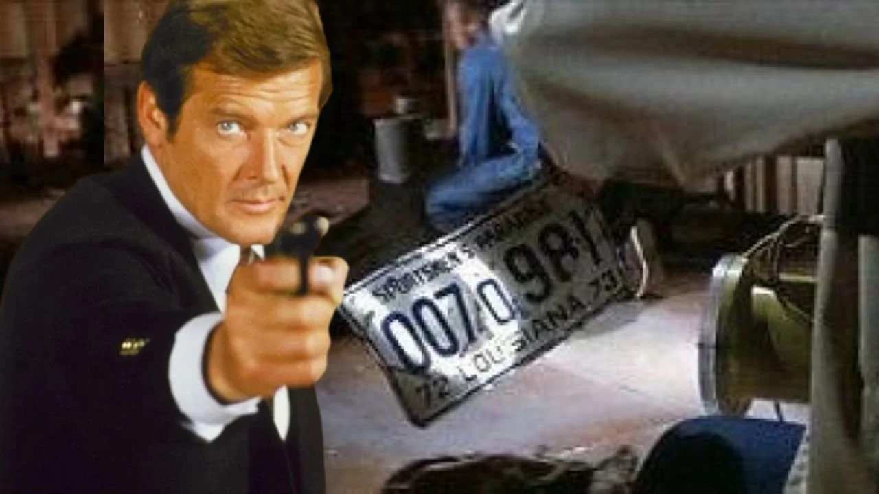 Licence plate to kill: James Bond joke in Jaws