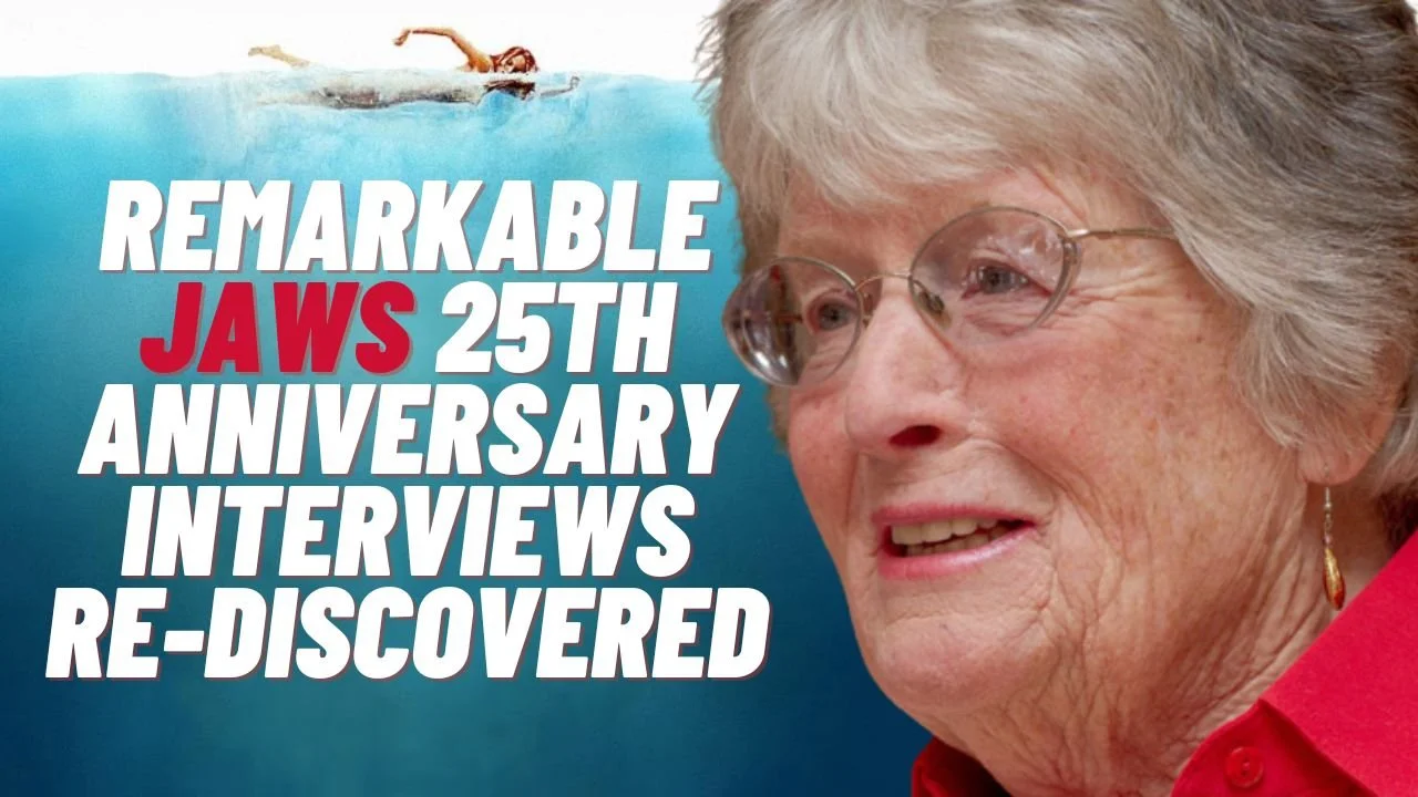 Remarkable Jaws 25th Anniversary Interviews Re-discovered on YouTube