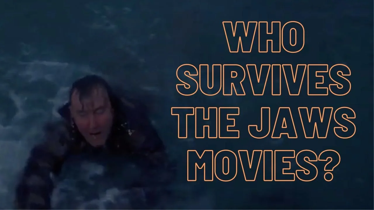 Swim, Charlie! Who survives the Jaws movies 