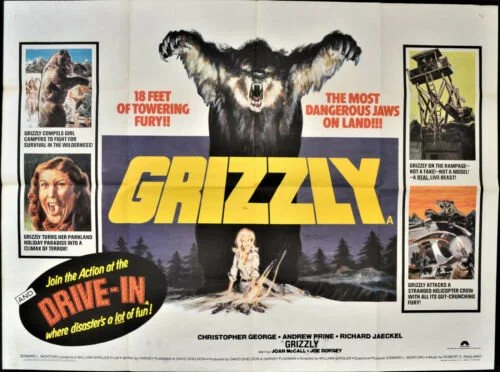 Before Cocaine Bear there was JAWS on land with Grizzly