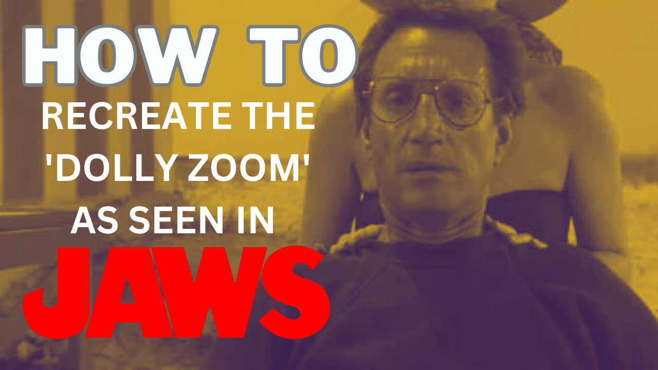 How to recreate the dolly-zoom shot as seen in JAWS