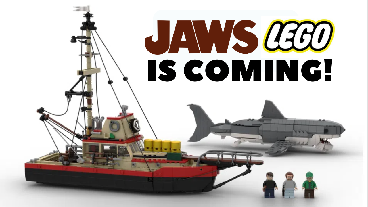I'll drink to your LEGO - LEGO JAWS to become a reality