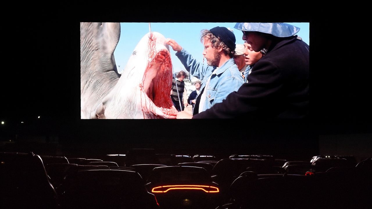 My first time watching JAWS on the Big Screen