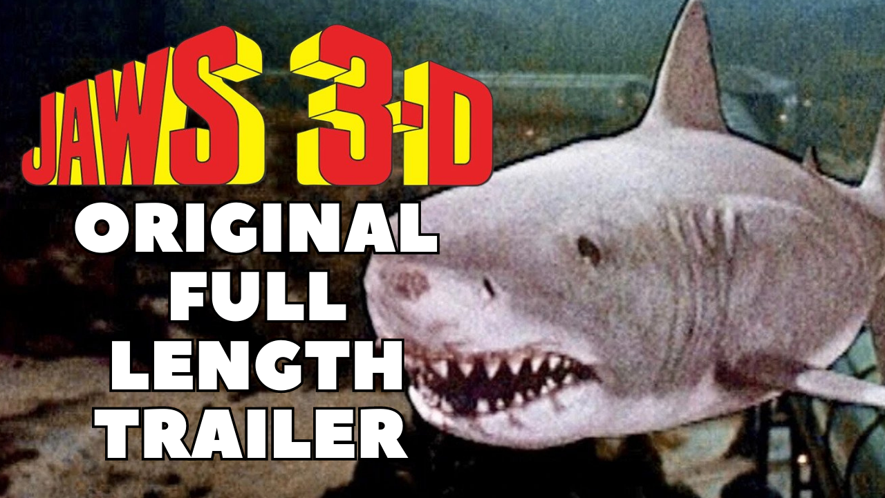 JAWS 3: Rare full length trailer discovered on 40th anniversary of shark sequel