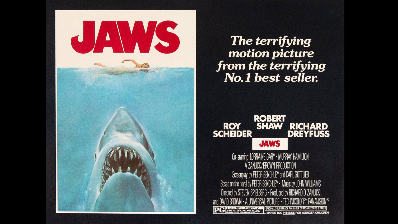 Collecting U.S. movie posters from the JAWS film series 