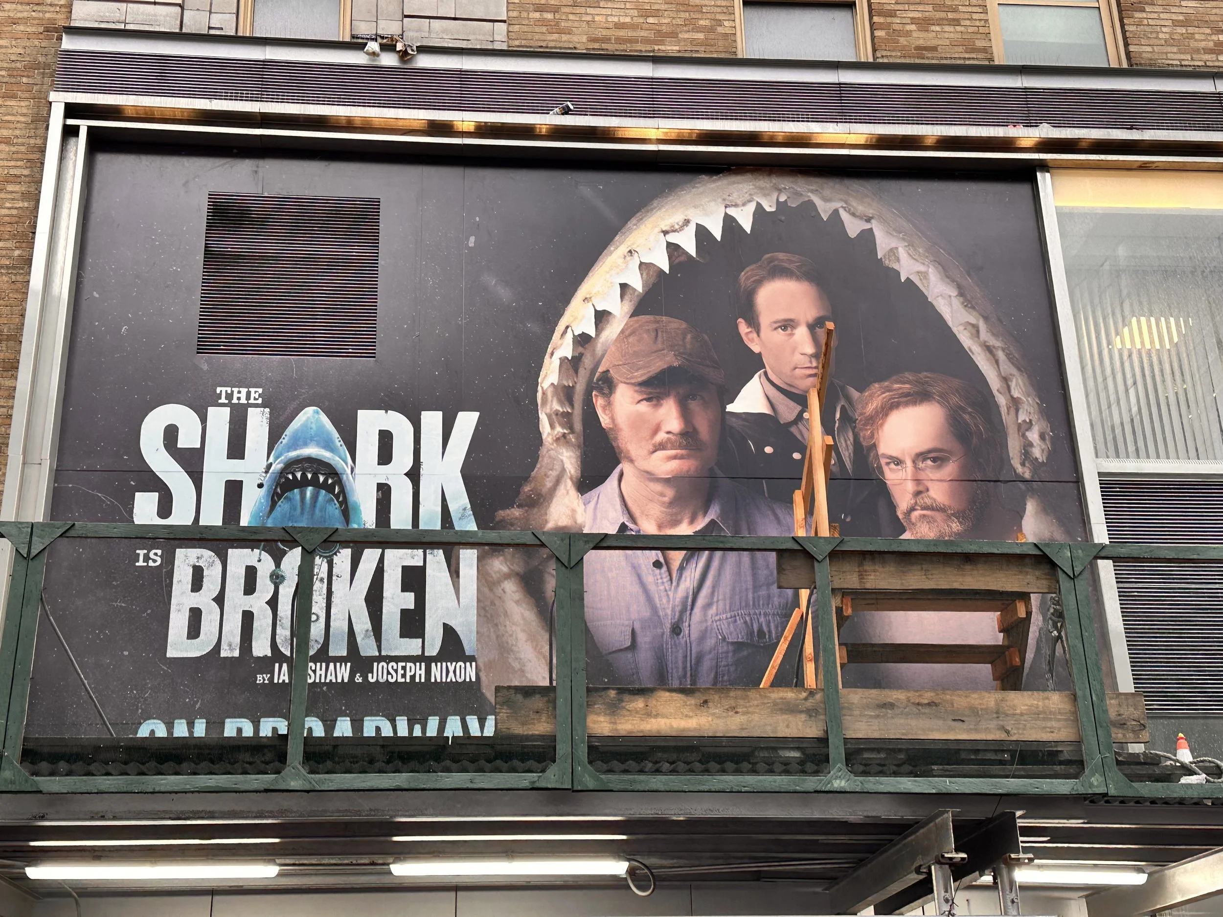 JAWS-inspired Broadway play The Shark Is Broken is not gonna need a bigger billboard