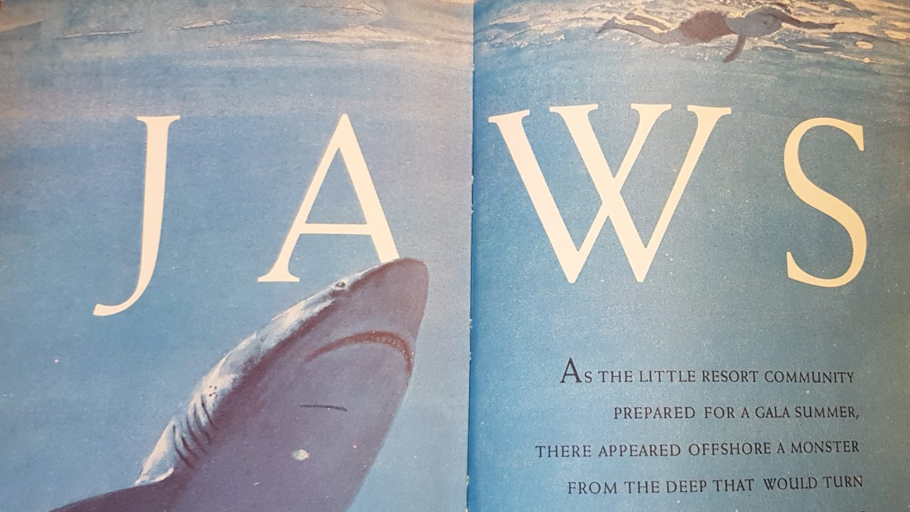 Illustrations from the Reader’s Digest version of “JAWS”