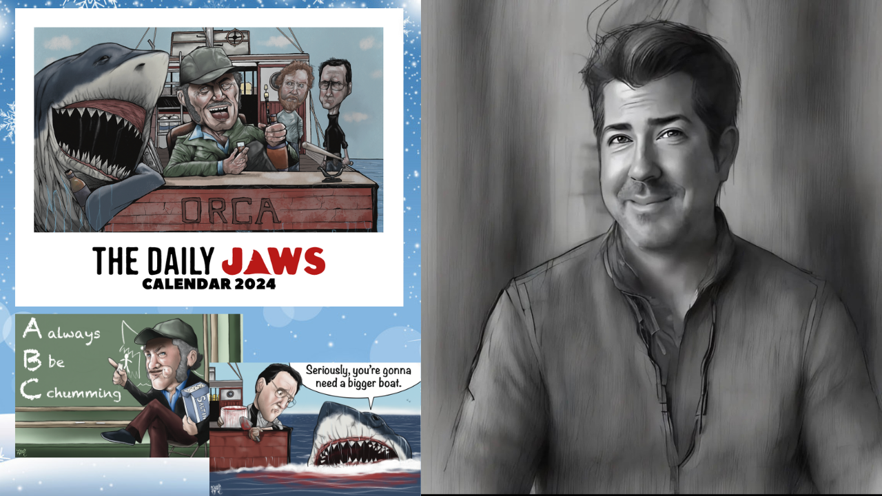 Interview with Rob Botts: Illustrator of The Daily Jaws 2024 calendar