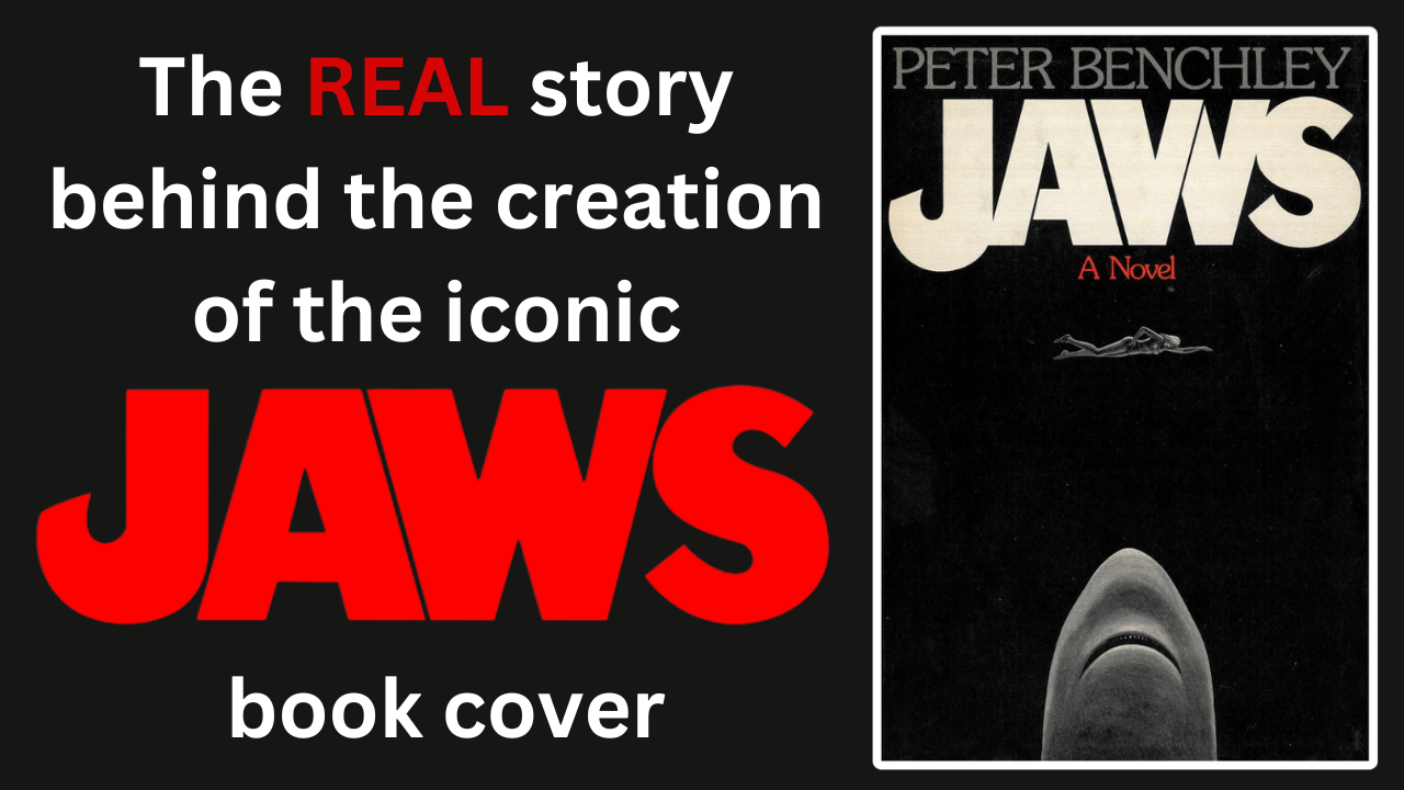 The REAL story behind the creation of the iconic JAWS book cover