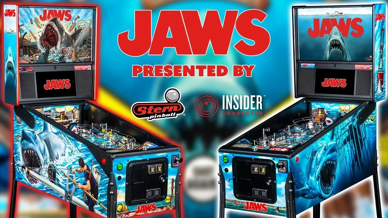 Caution! Be on the Lookout for Sharks in Arcades and Game Rooms Worldwide as JAWS Pinball Launches at CES 2024