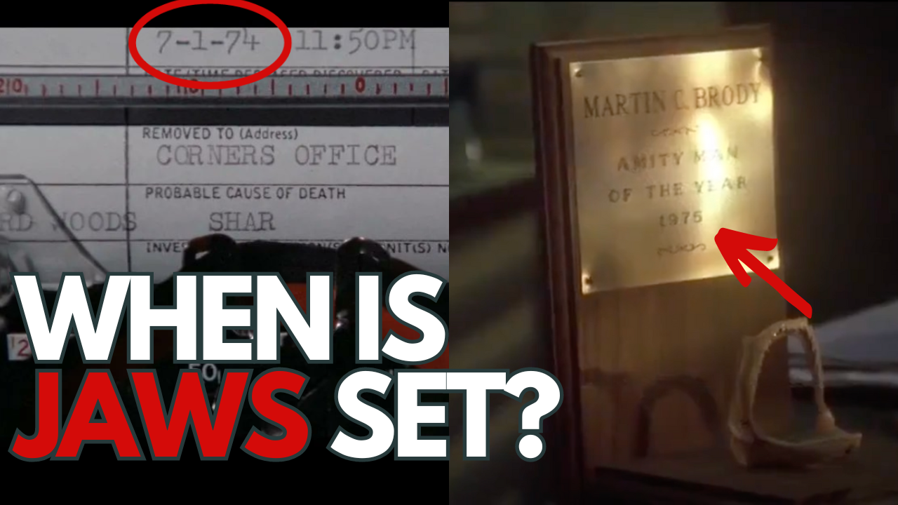 When is JAWS set... 1974 or 1975?