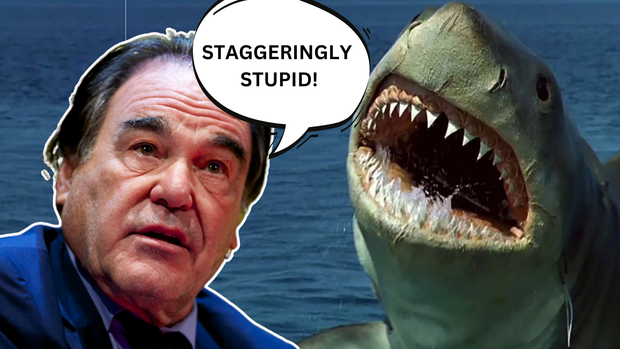 Oliver Stone enjoys "staggeringly stupid" JAWS the Revenge