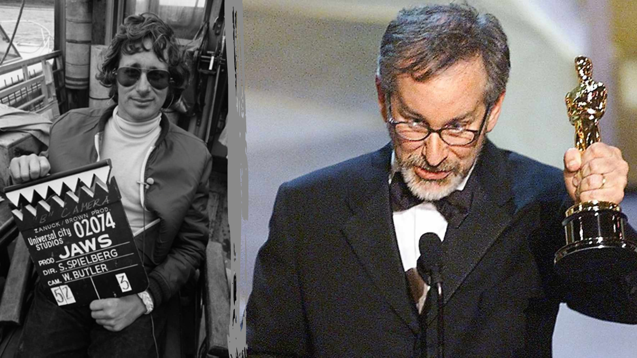 Steven Spielberg sits down to watch JAWS for the 'first time'