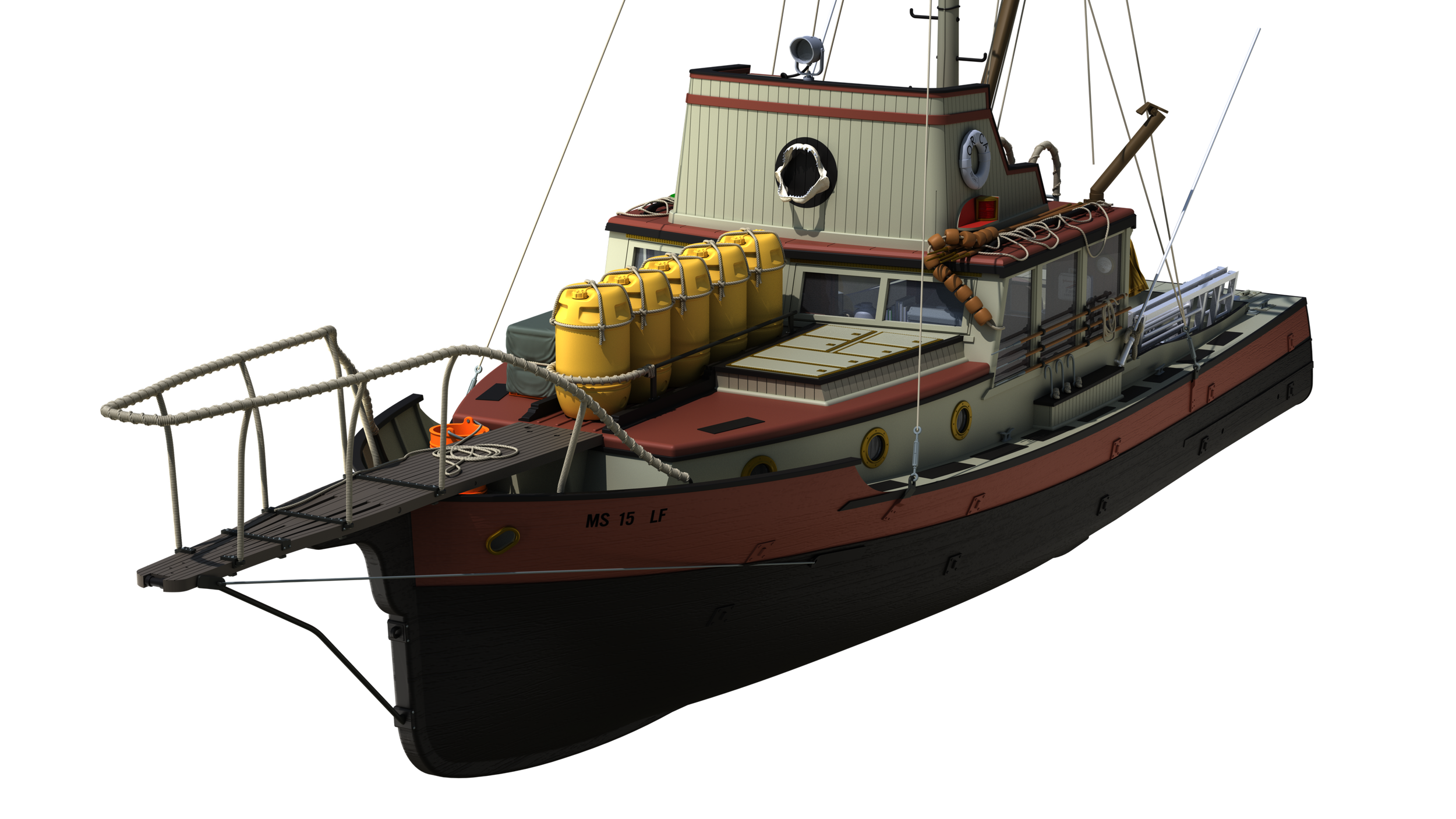 The website for the JAWS ORCA Fishing Boat is now Live!