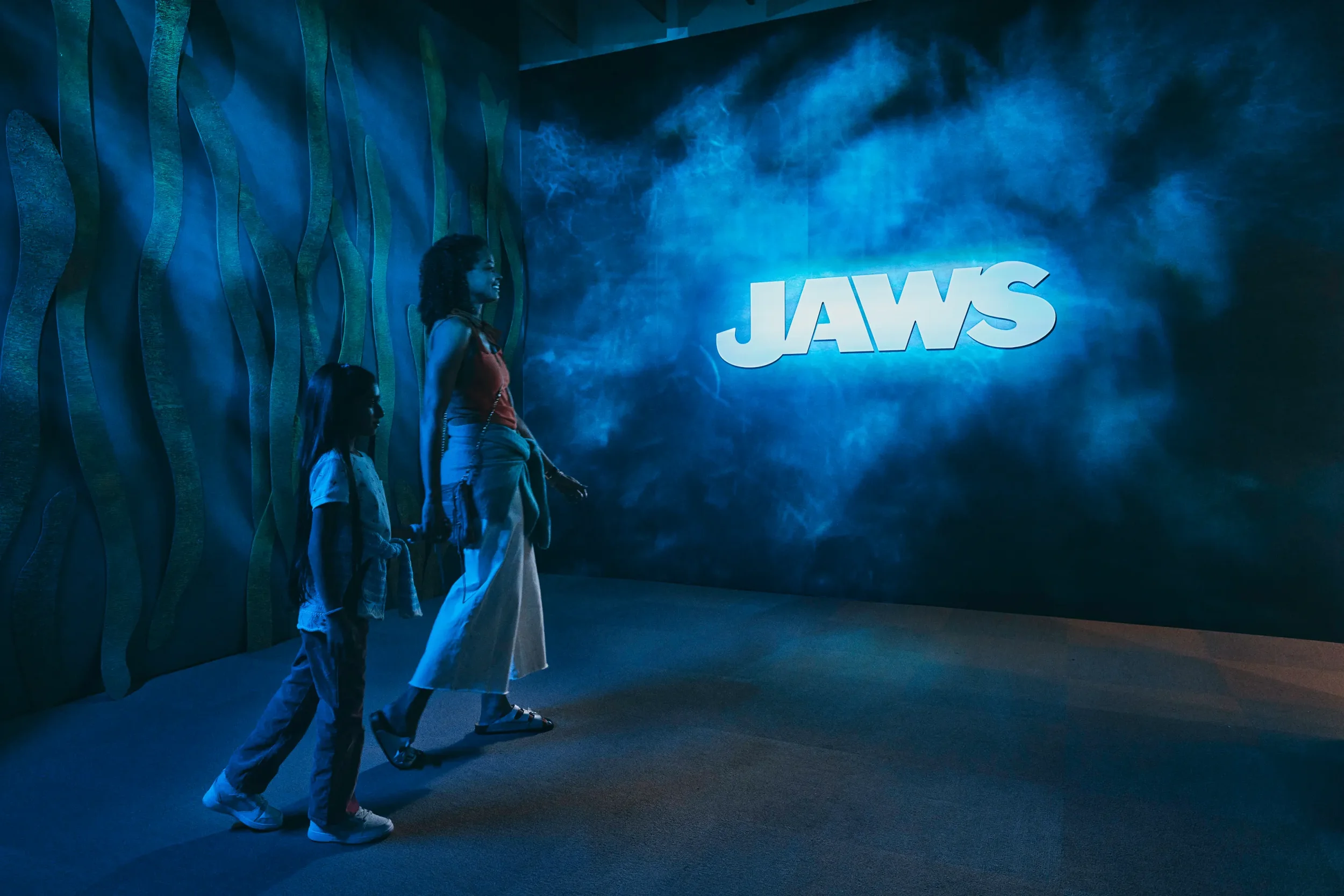 Steven Spielberg attends 'Jaws: The Exhibition’ preview at Academy Museum