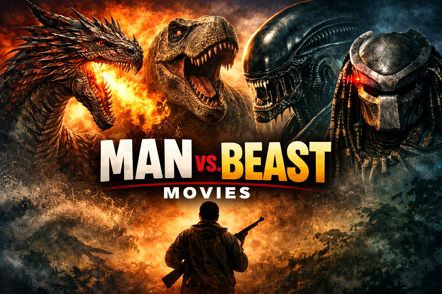 The 10 greatest 'Man vs Beast' movies since JAWS (ranked)