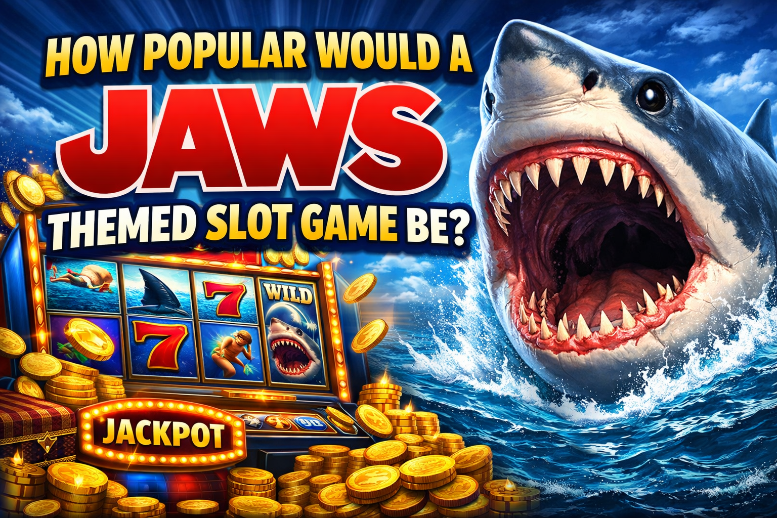 How Popular Would a Jaws Themed Slot Game Be?