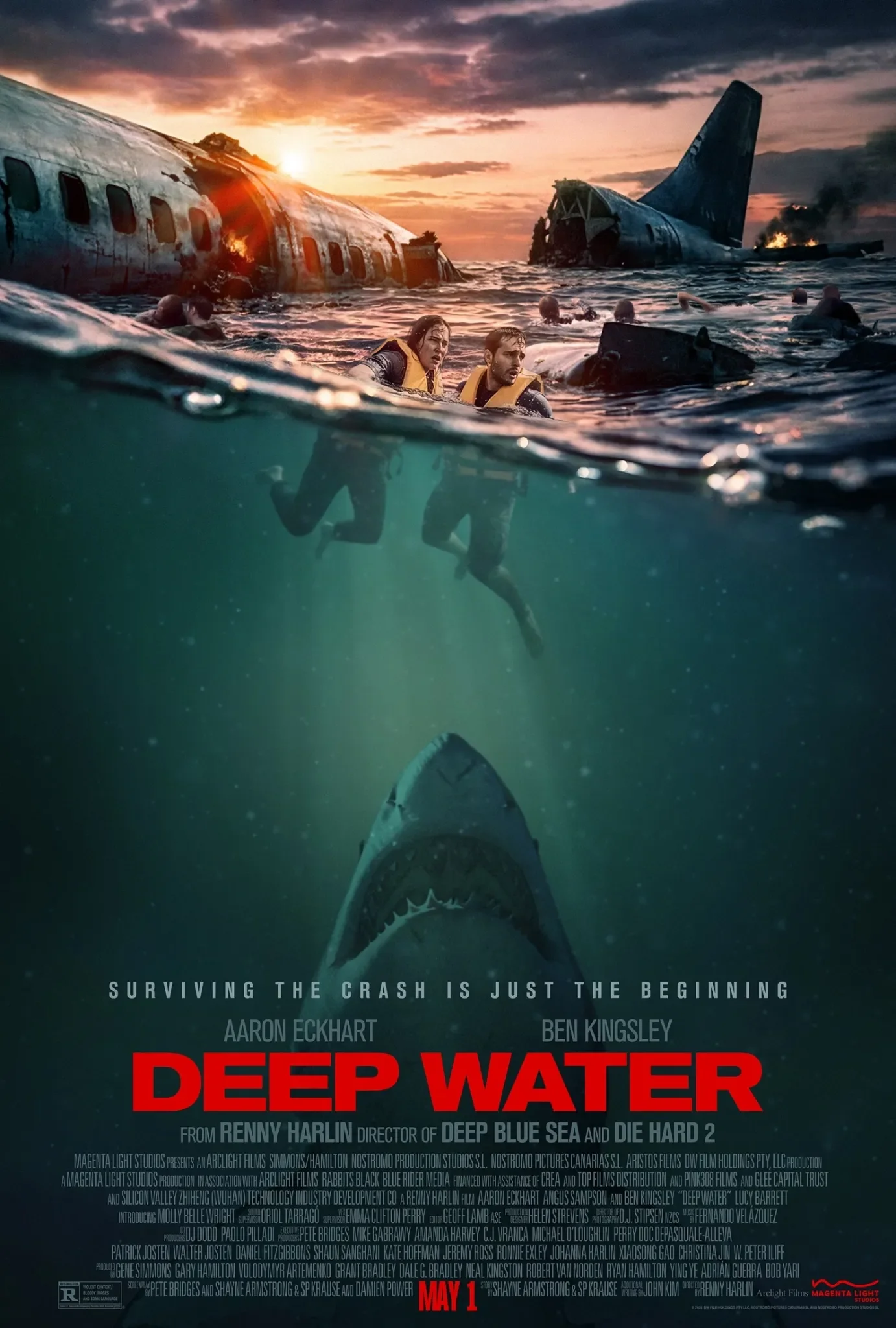 New Deep Water poster pays homage to JAWS