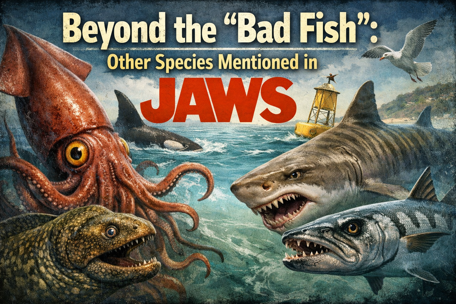 Beyond the “Bad Fish”: Other species mentioned in JAWS