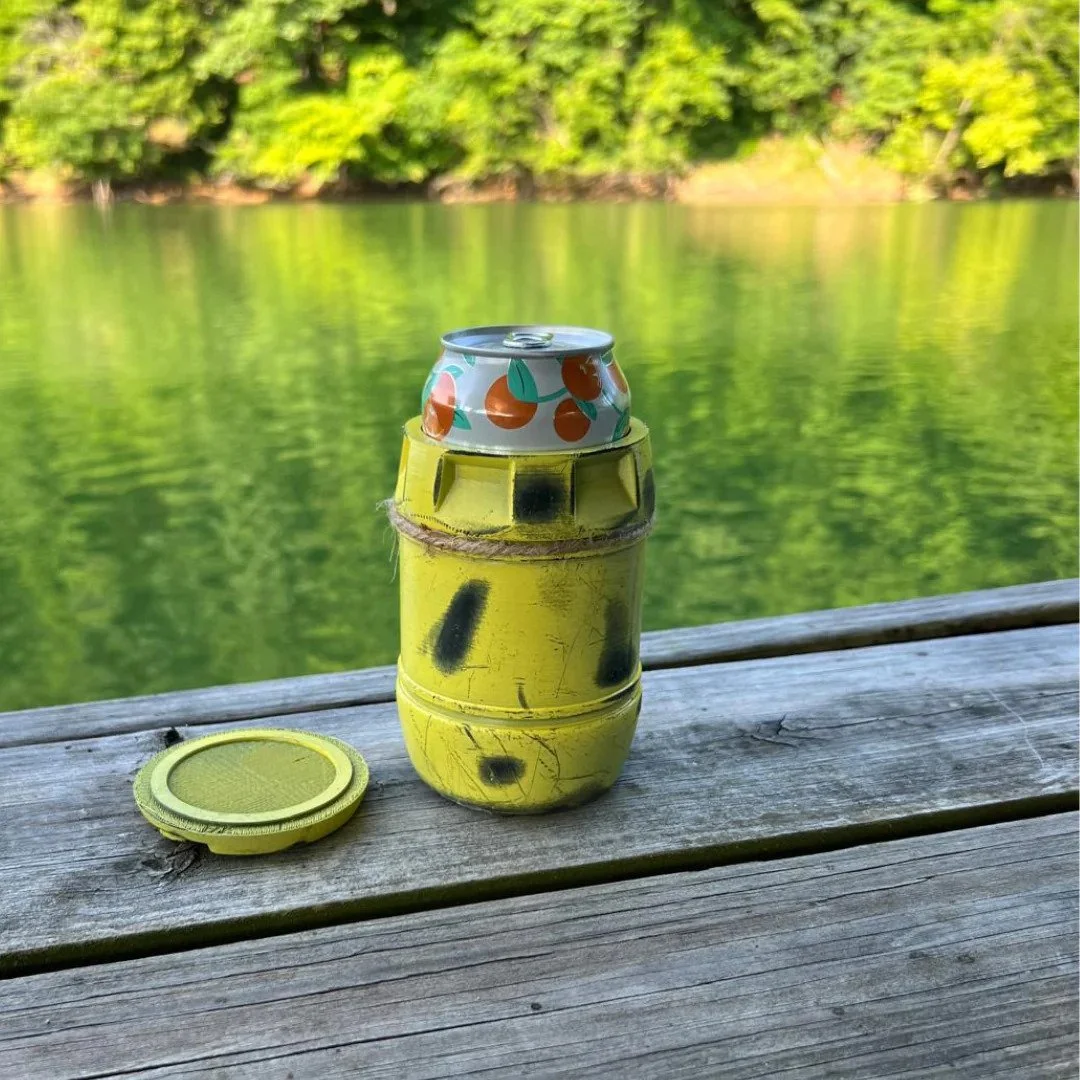 NWTHC yellow barrel koozie.jpg