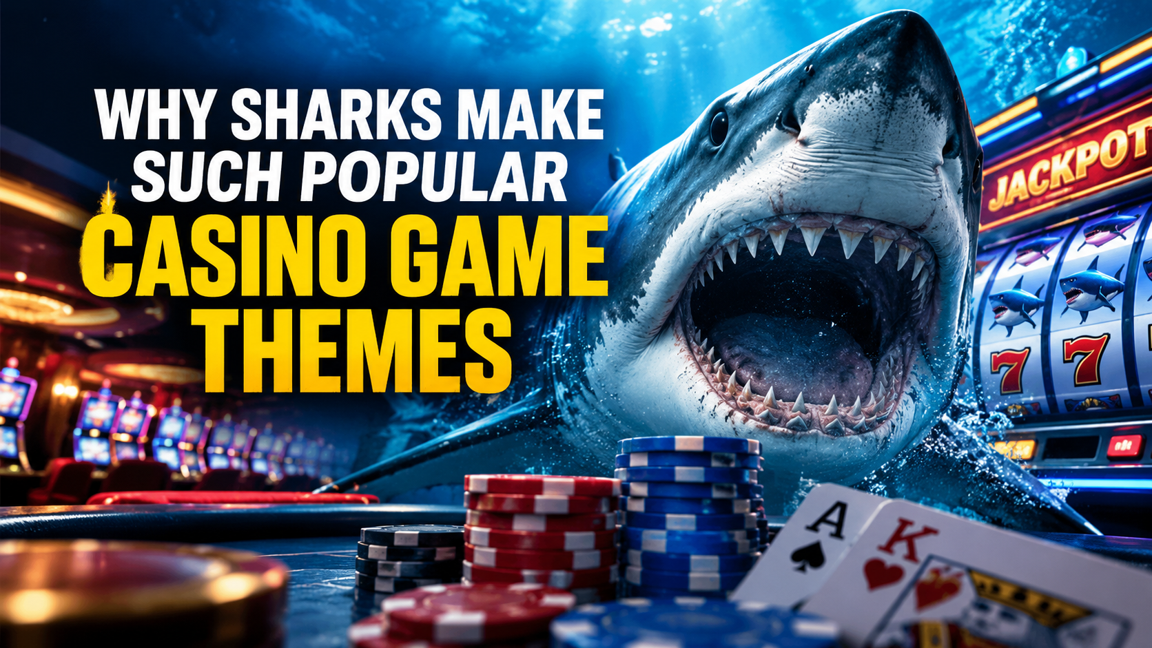 Why Sharks Make Such Popular Casino Game Themes