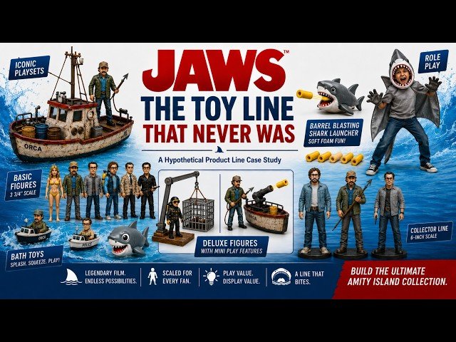 Former Mattel executive reimagines the JAWS toy line that never was