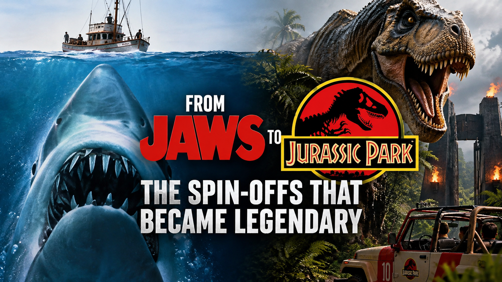 From Jaws to Jurassic Park: The Spin-Offs That Became Legendary