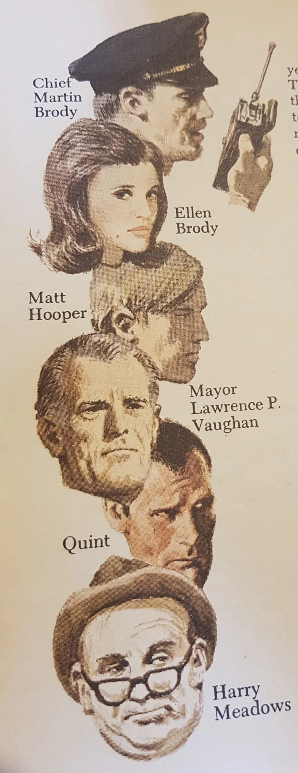 Illustrations from the Reader’s Digest version of “JAWS” — The Daily Jaws