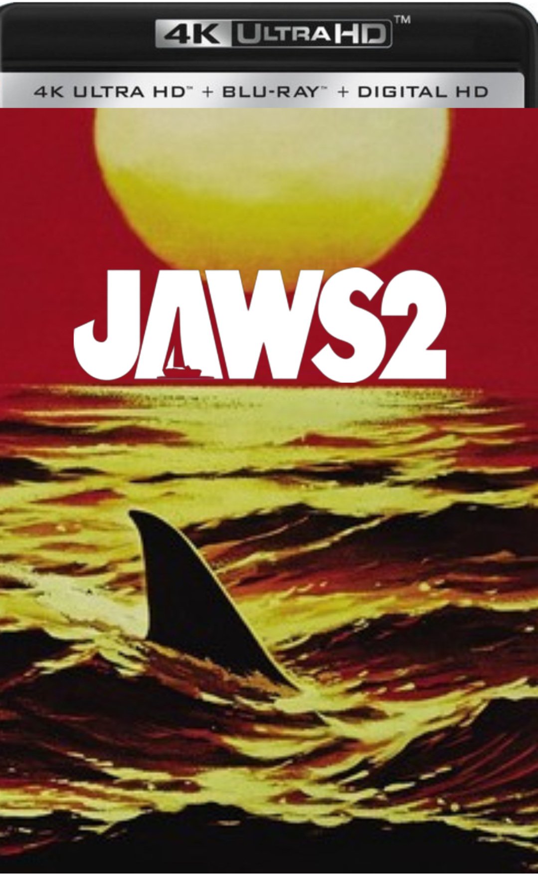 New JAWS 2 4K artwork is fresh twist on thrilling shark chase — The