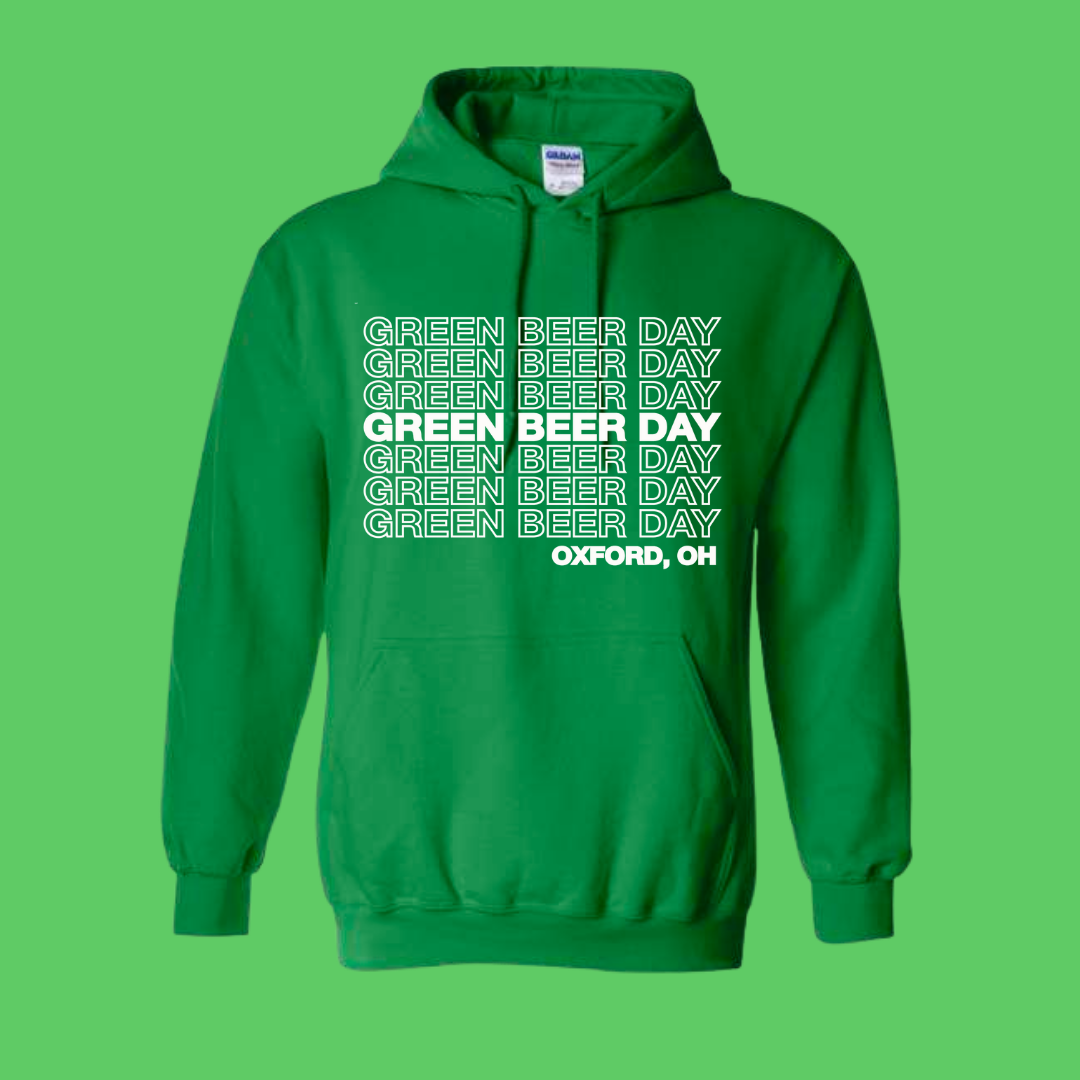 Plastic Bag Hoodie (Green or White)