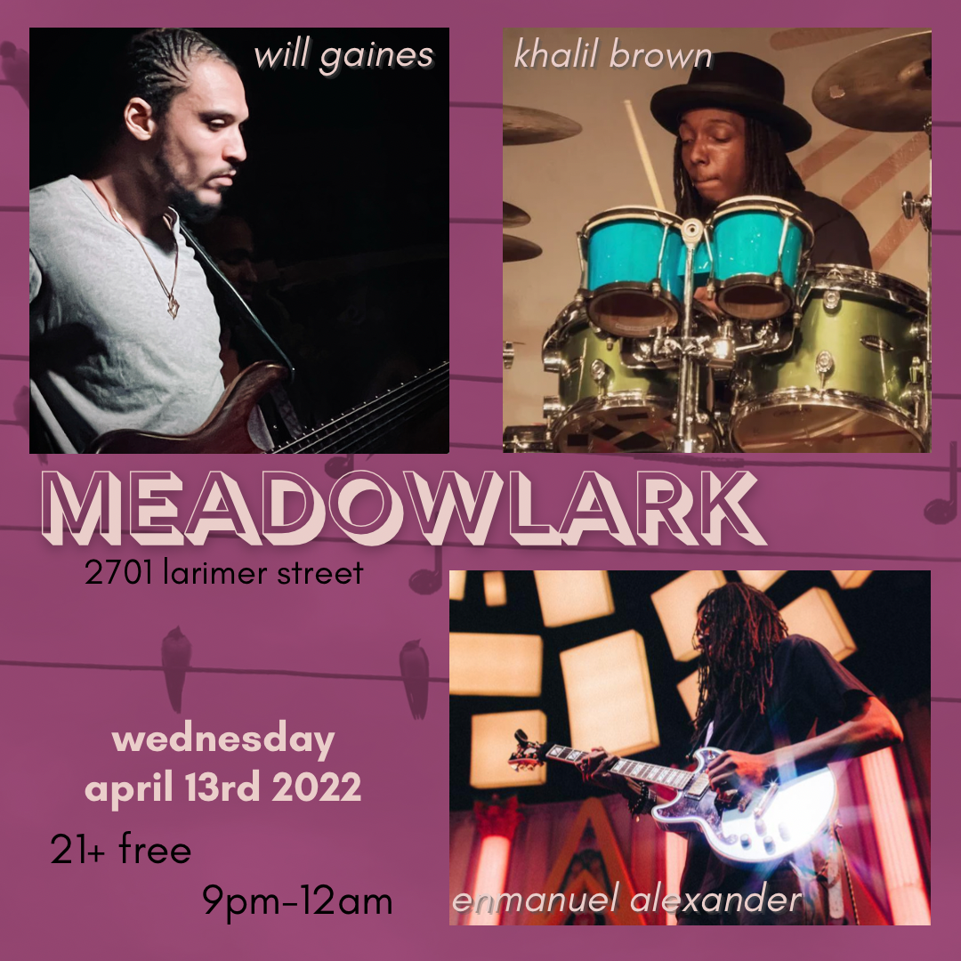 Meadowlark Wednesdays w/ Enmanuel Alexander