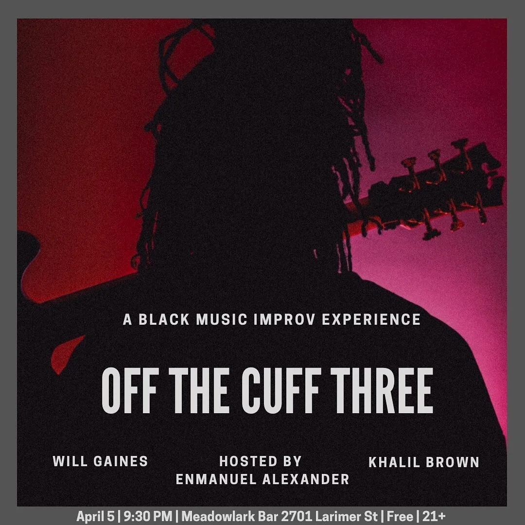 tonight y&rsquo;all🎶 9:30. off the cuff week 14. happy hump day 🥑 i&rsquo;ll see y&rsquo;all there ☺️ #offthecuffdenver #otc3 

📸: @erikbranom