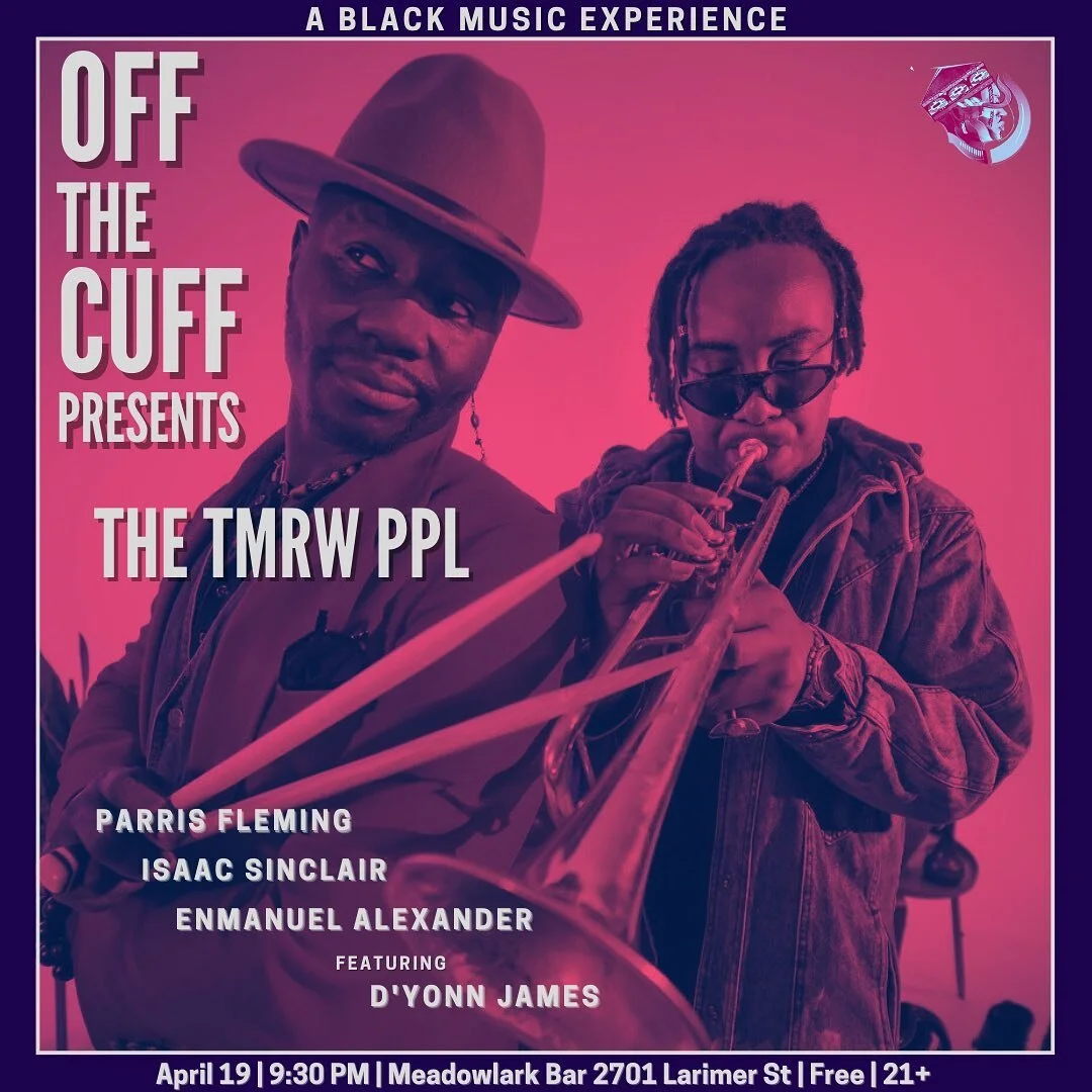 🤘🏾🤘🏾🤘🏾THE TMRW PPL lands at @themeadowlarkbar tomorrow (wed) 🙌🏾 come out and catch a dope set from @theparrisian, @isaac_sinclair423 and I featuring @dyonnjamesmusik44
🎶🎶🎶
and later on, we&rsquo;ll open it up for a lil jam sesh so come thr