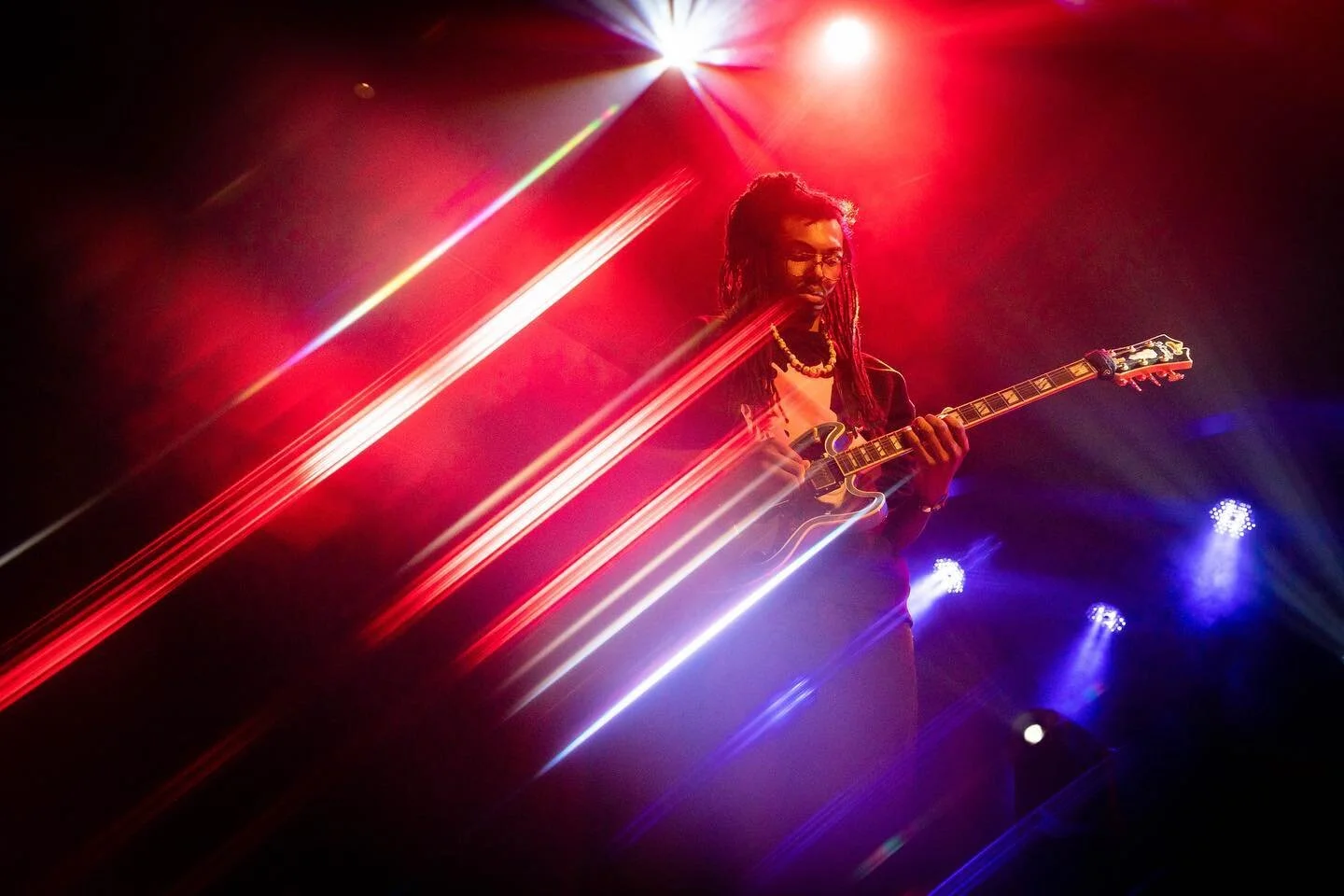 a couple weekends ago i performed at @focomx w/ @soundofhoney and @iamkaylamarque ✨ i had a really great time and i love the music community in foco. y&rsquo;all really show up and i see it 🙏🏾 it&rsquo;s  all love💜also huge shoutout to @jobabbcrea