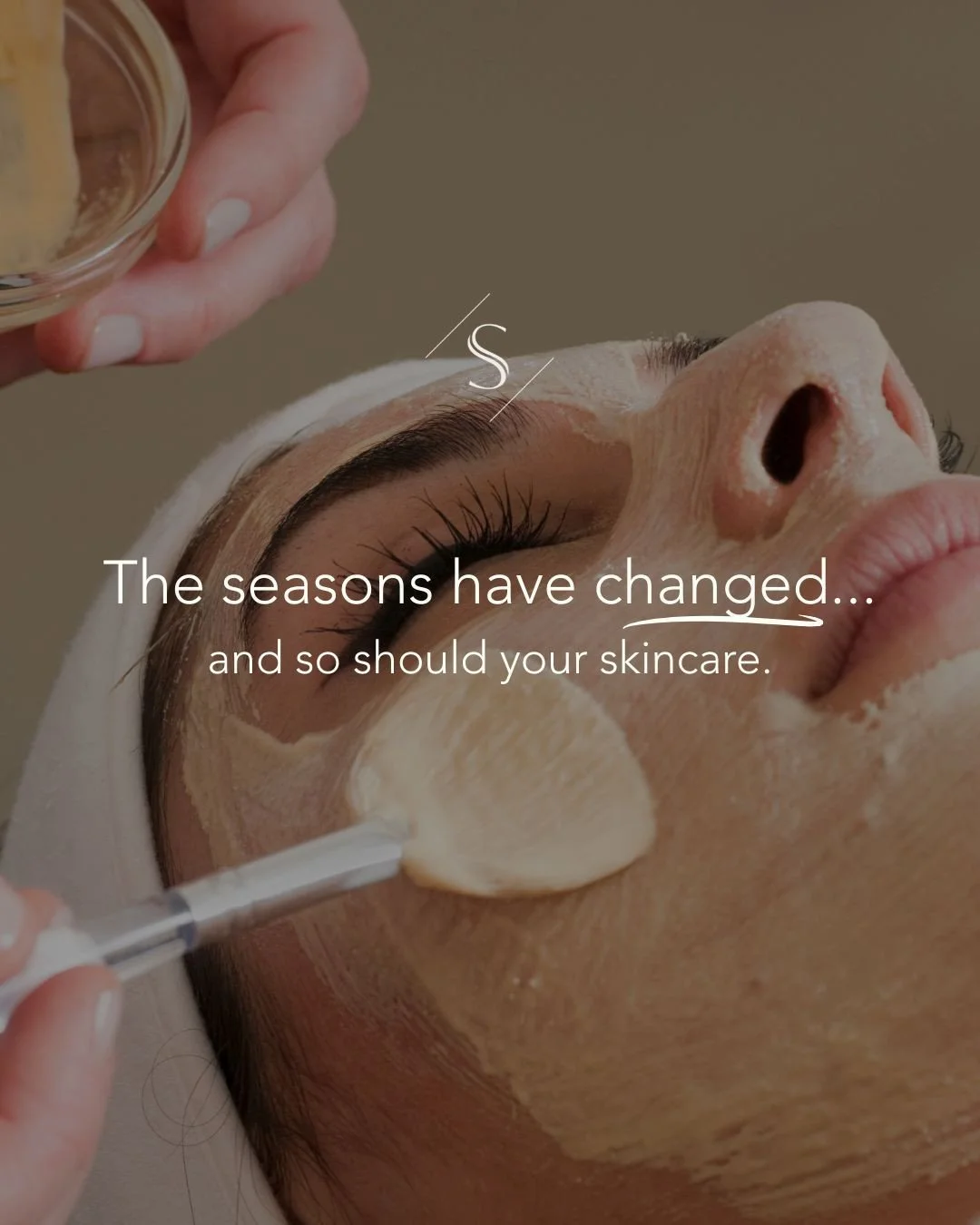 🍂 New Season, New Skincare Routine! ❄️⁠
⁠
Your skin feels the change &mdash; dry air, cold temps, indoor heat &mdash; and it&rsquo;s begging for a refresh.⁠
⁠
✨ Switch up your skincare like you switch your wardrobe.⁠
✨ Keep your glow strong all seas