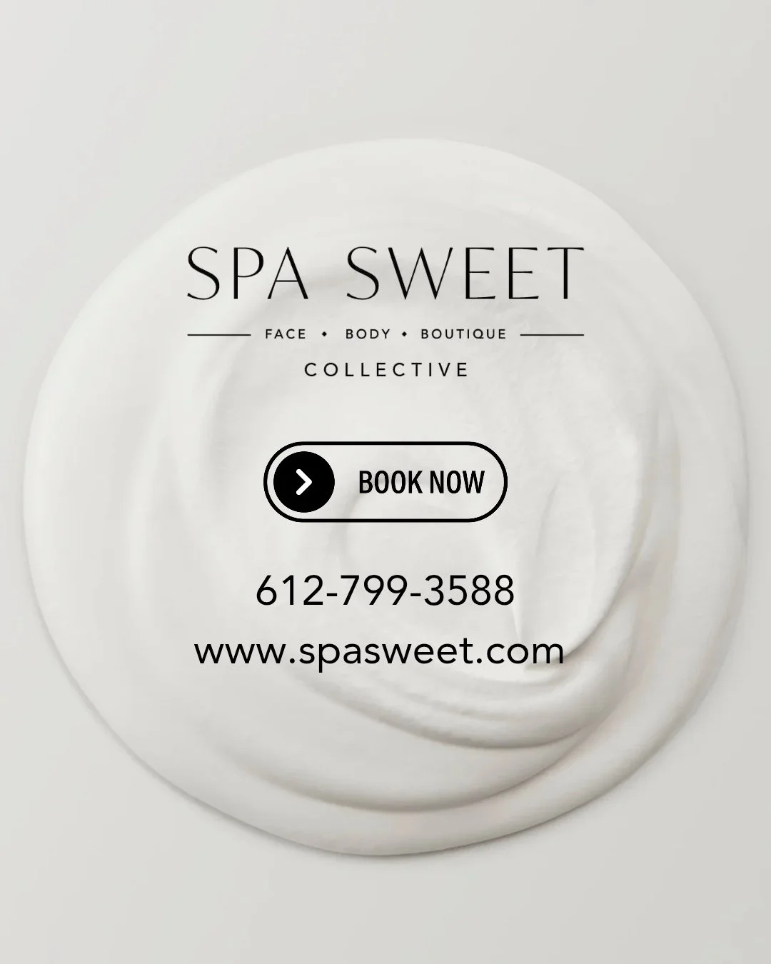Ready to prioritize your self-care? ✨⁠
⁠
Booking your next appointment at Spa Sweet Collective is easy&mdash;and your future glow will thank you 💆&zwj;♀️⁠
⁠
Here&rsquo;s how to reserve your spot:⁠
⁠
📞 Call: 612-799-3588⁠
💬 Text: 877-447-8533⁠
💻 B