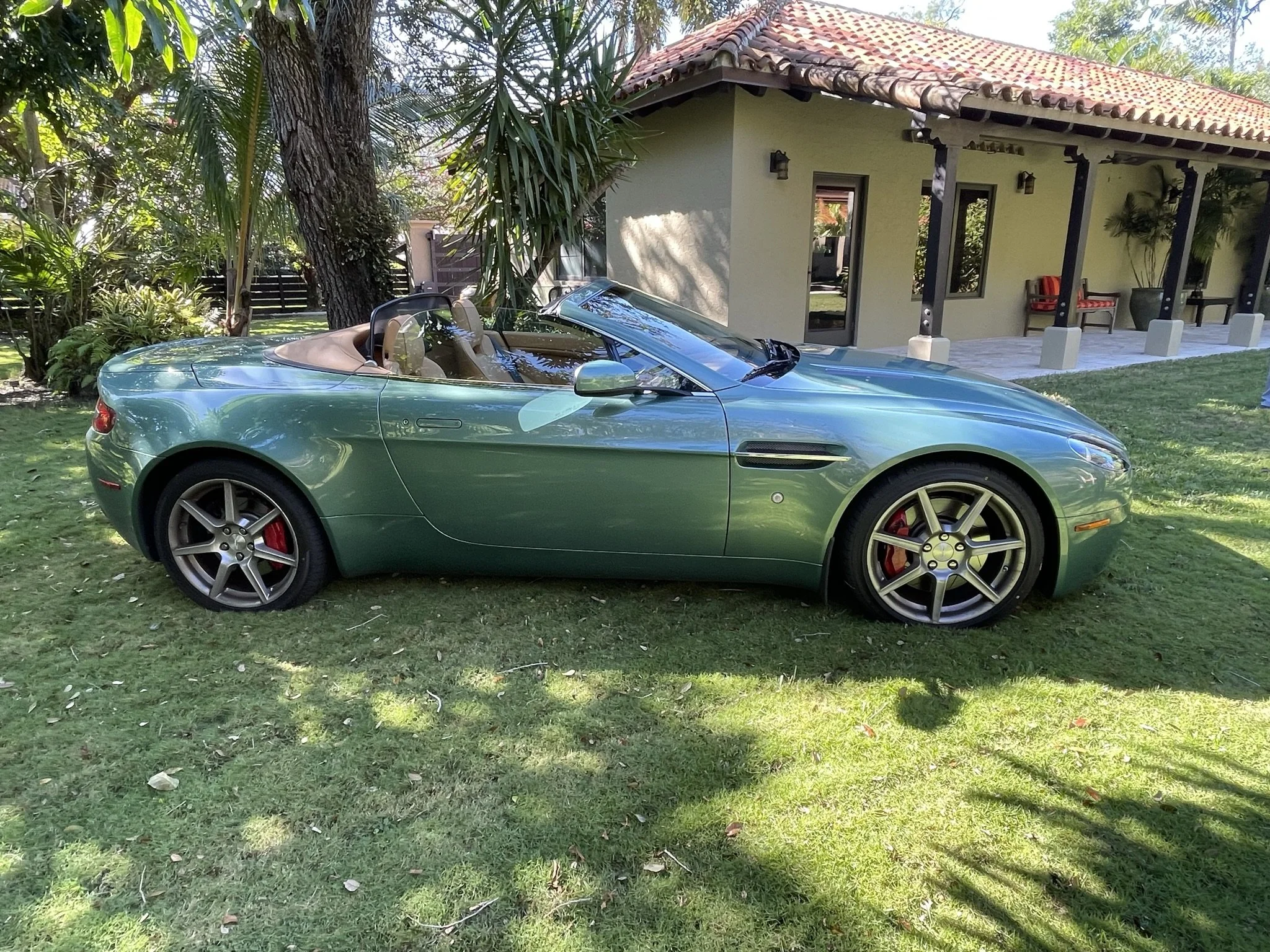 2008 Aston Martin V8 Vantage Convertible with 4,400 miles